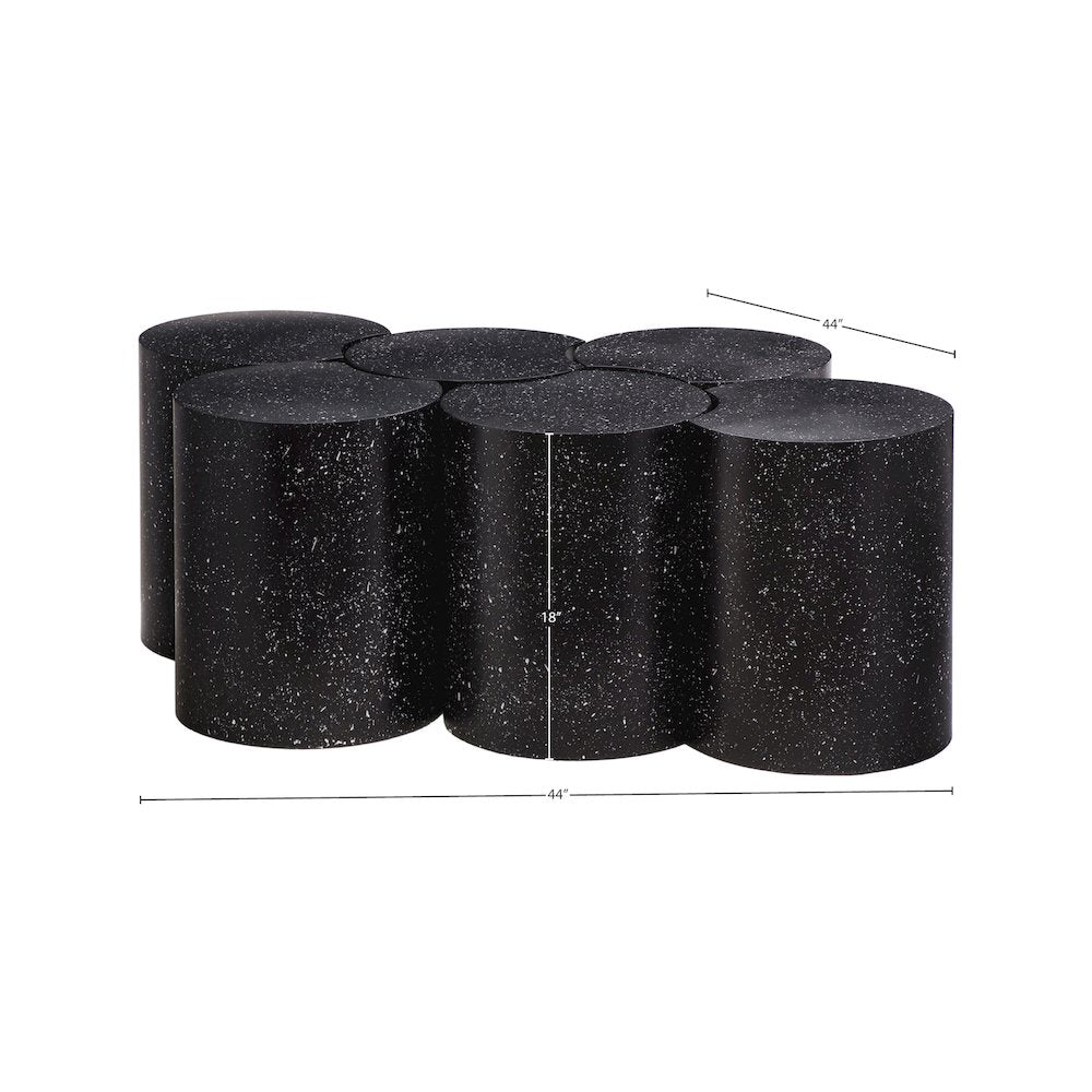 Dimple Black Coffee Table