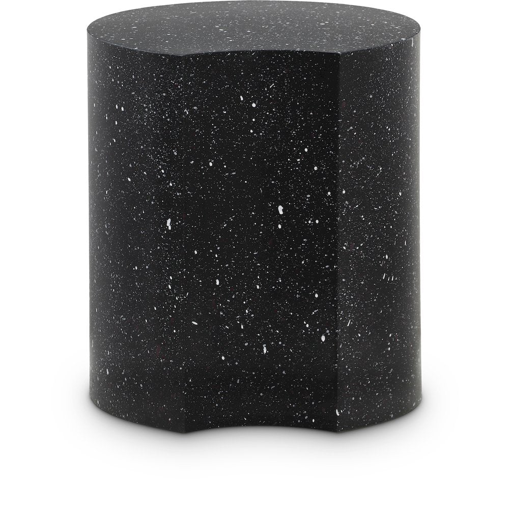 Dimple Black End Table