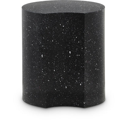 Dimple Black End Table