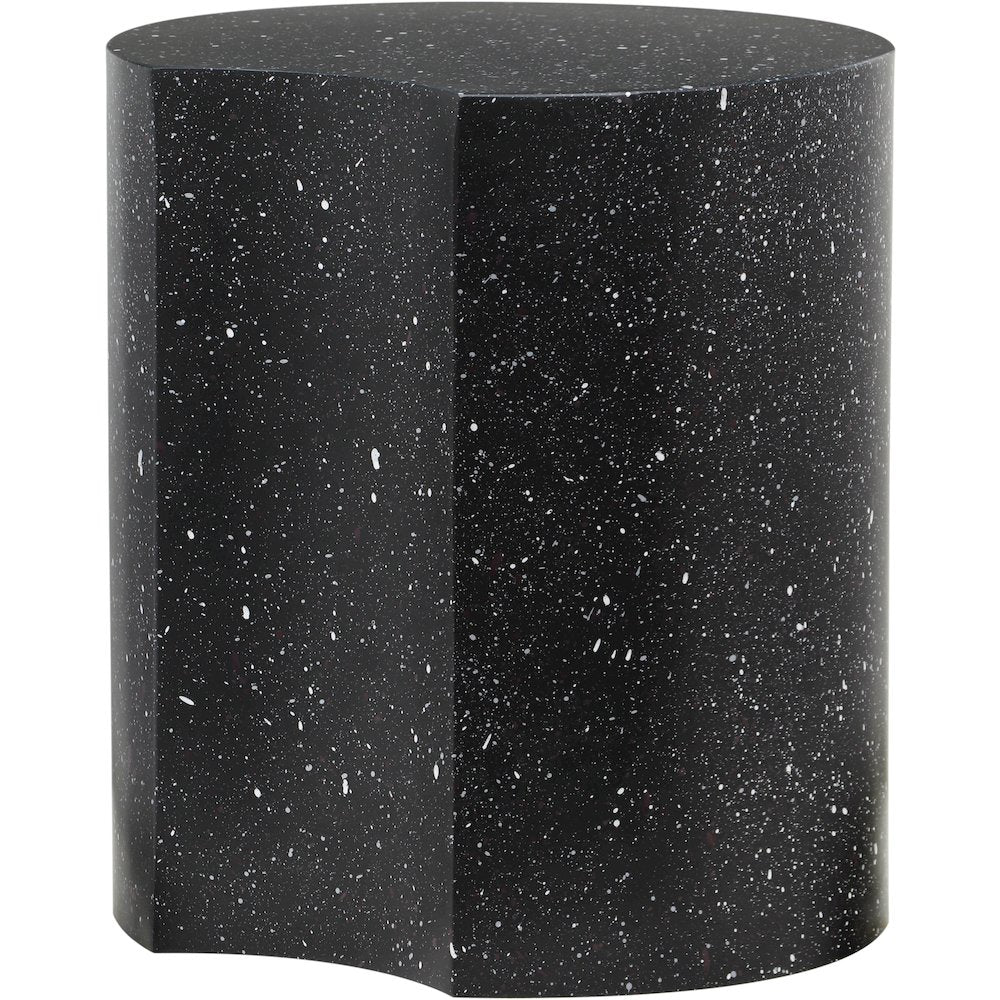 Dimple Black End Table