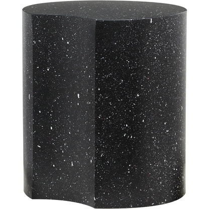 Dimple Black End Table