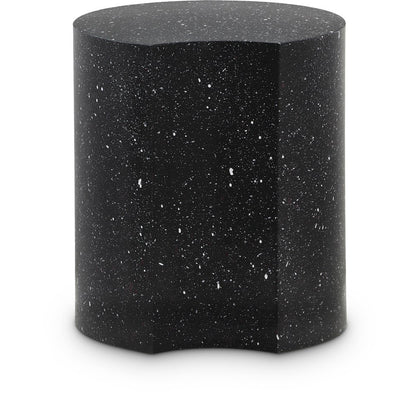 Dimple Black End Table