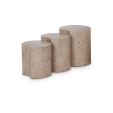 Dimple Taupe End Table