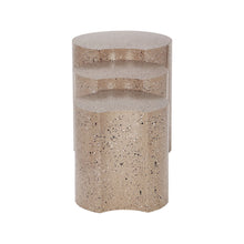 Dimple Taupe End Table