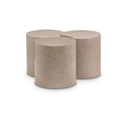 Dimple Taupe Coffee Table