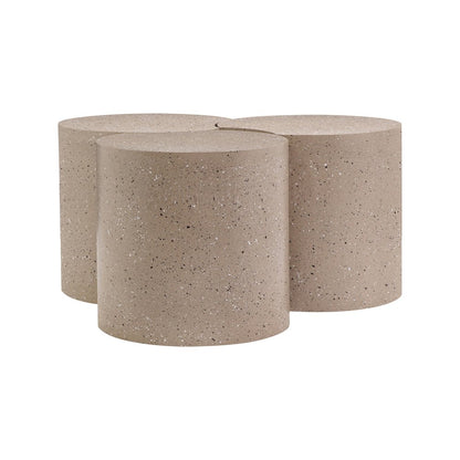 Dimple Taupe Coffee Table