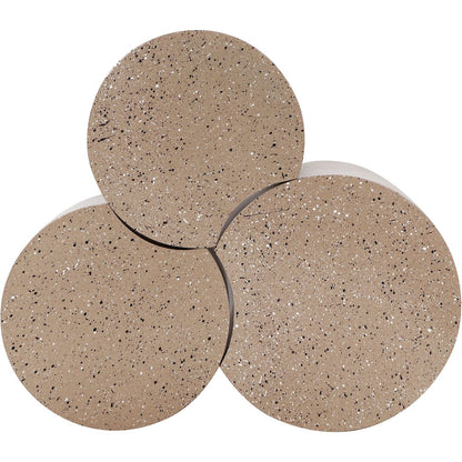 Dimple Taupe Coffee Table