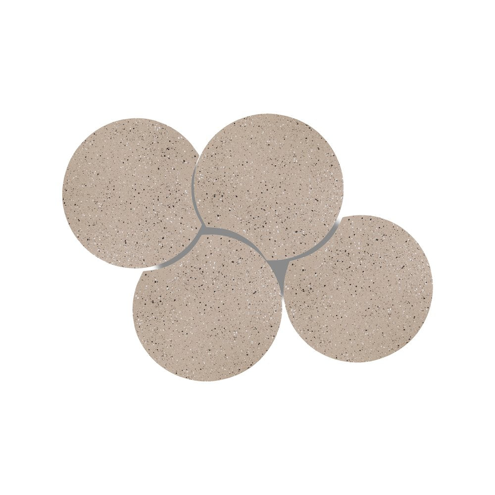 Dimple Taupe Coffee Table