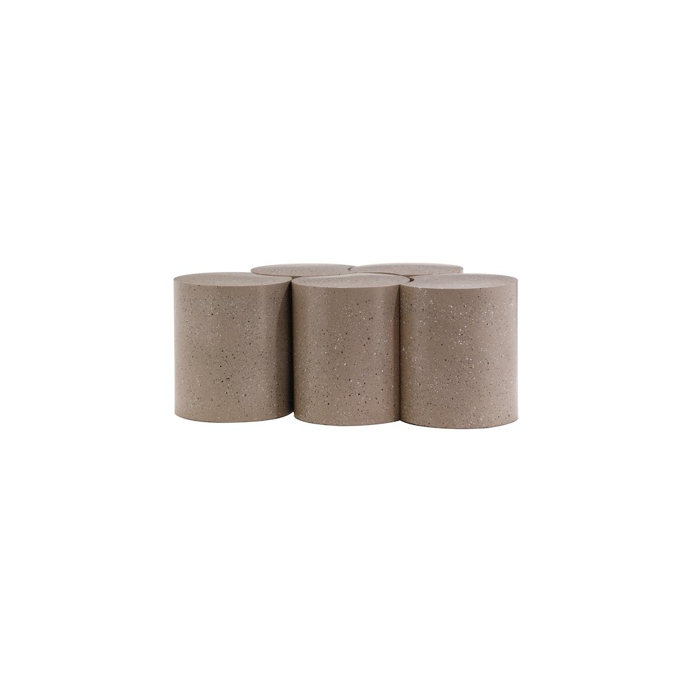 Dimple Taupe Coffee Table