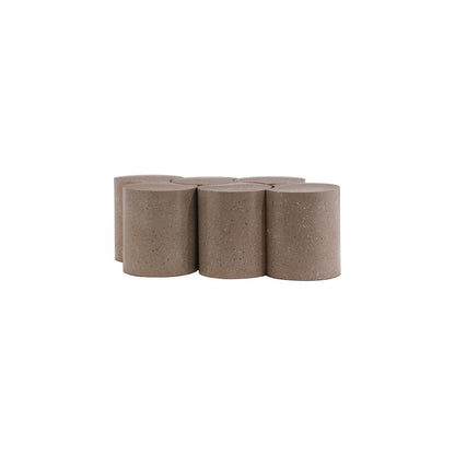 Dimple Taupe Coffee Table