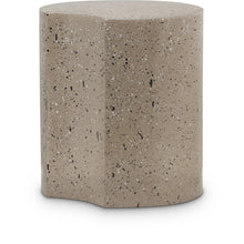 Dimple Taupe End Table