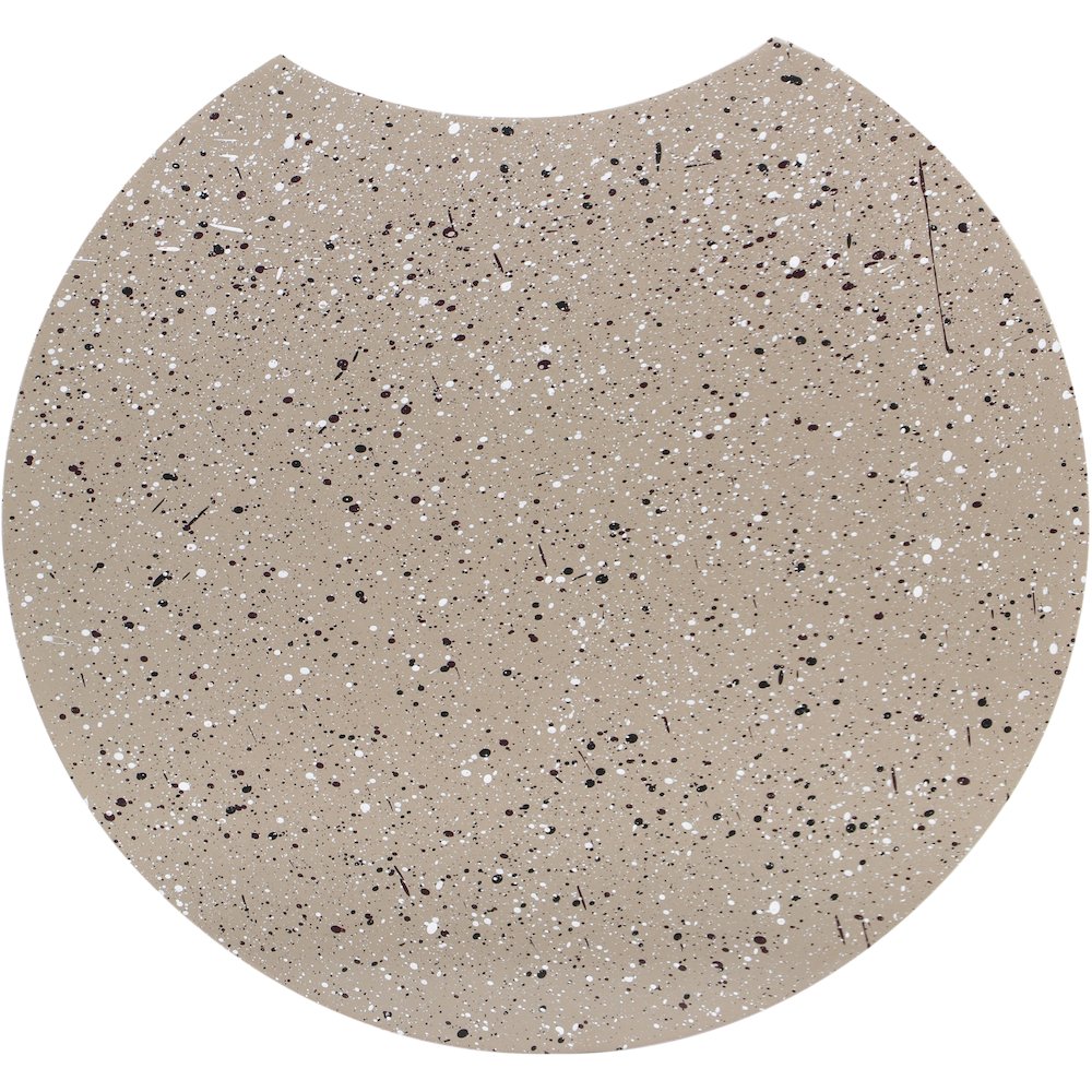 Dimple Taupe End Table