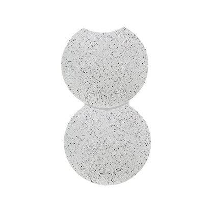 Dimple White End Table