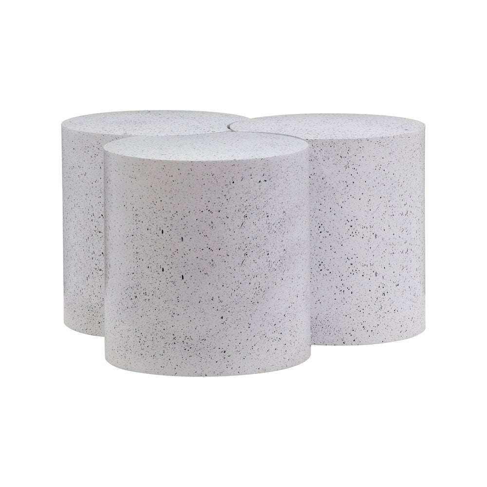 Dimple White Coffee Table