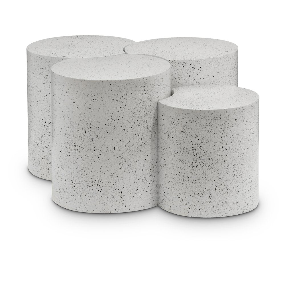 Dimple White Coffee Table