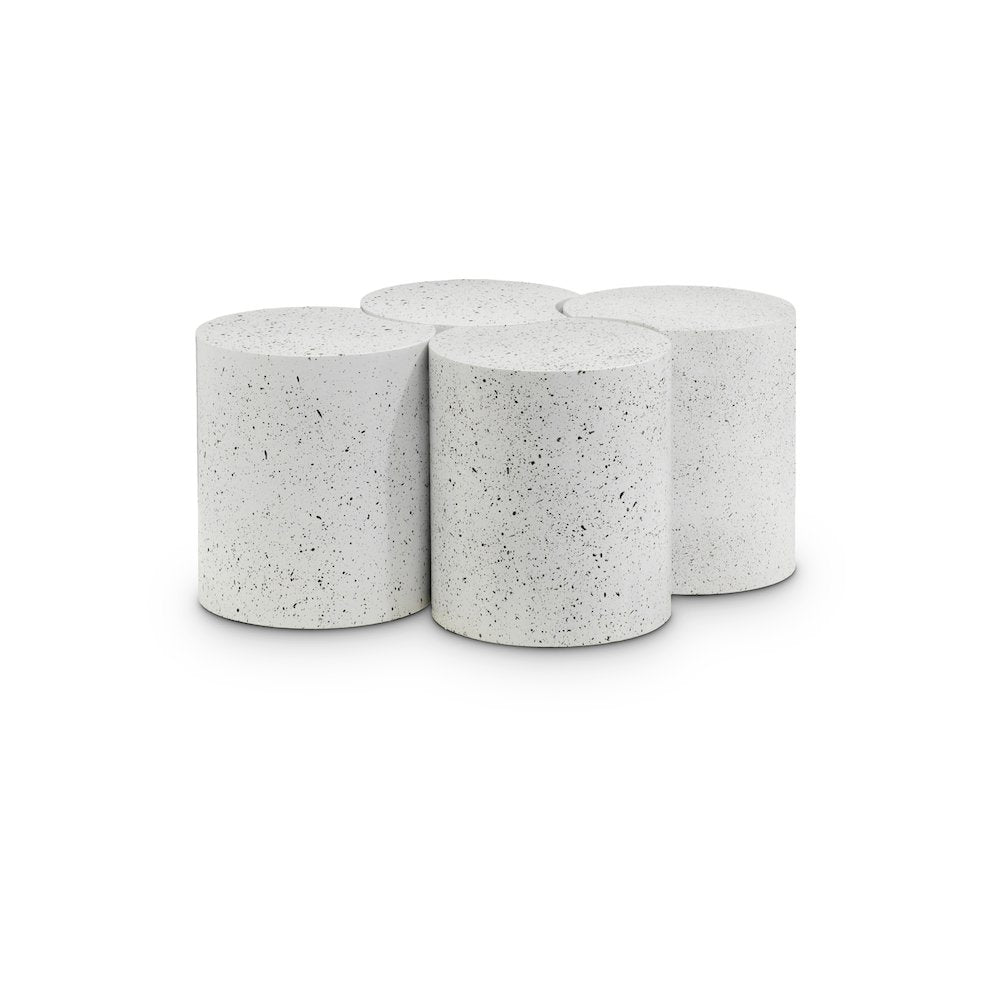 Dimple White Coffee Table