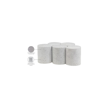 Dimple White Coffee Table
