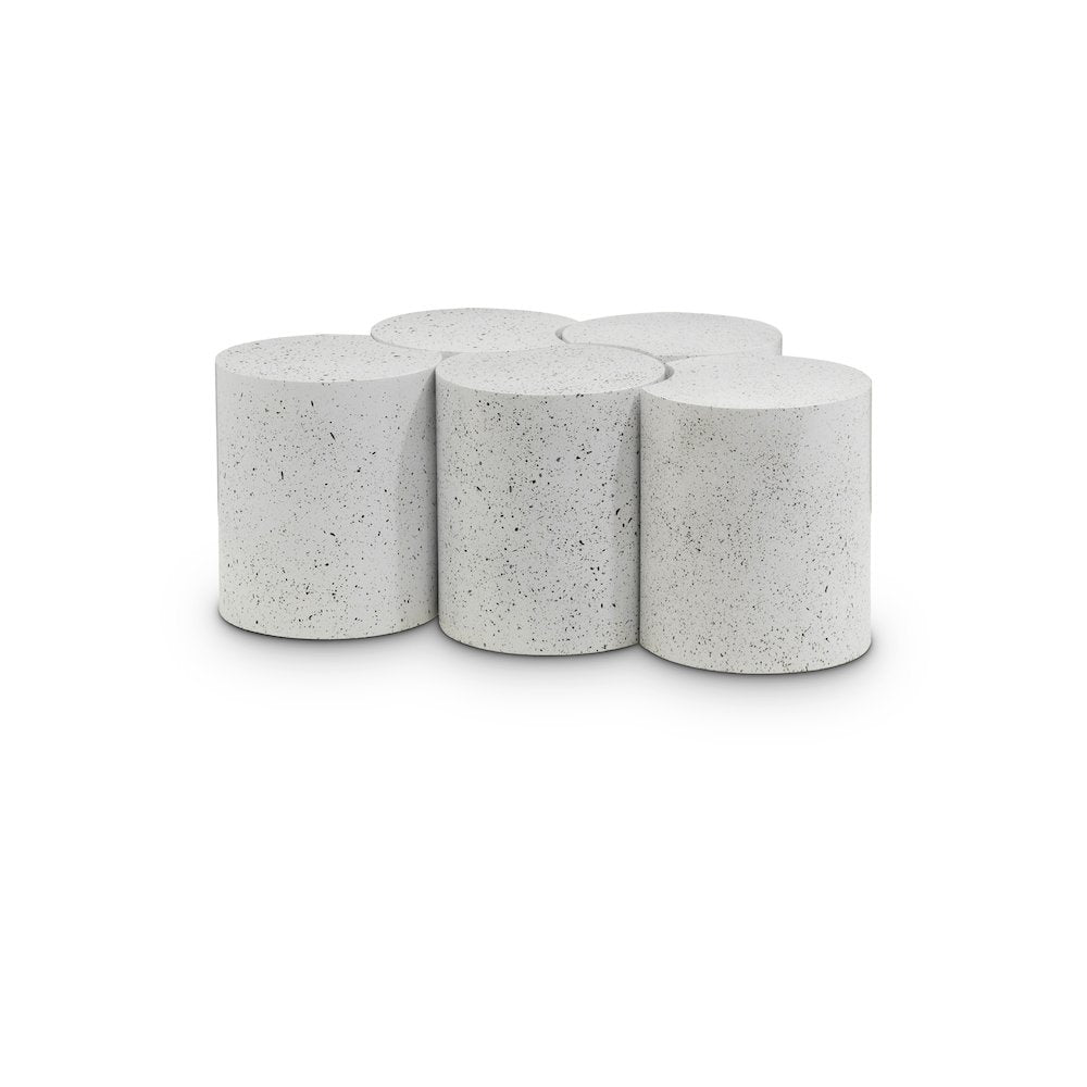 Dimple White Coffee Table