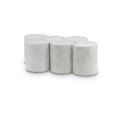 Dimple White Coffee Table