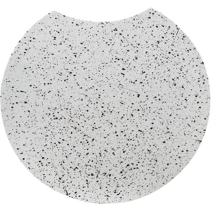 Dimple White End Table