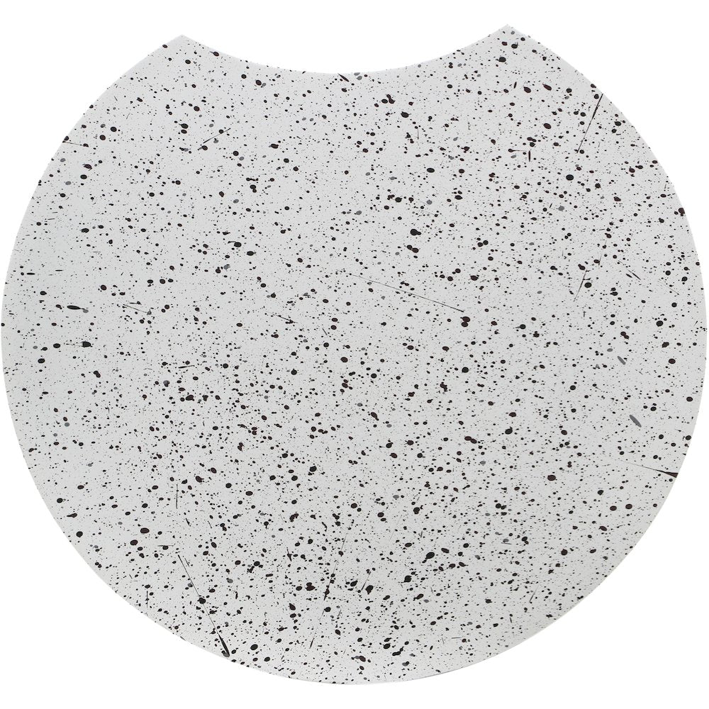 Dimple White End Table