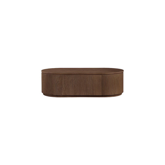 Moana Brown Rubberwood Coffee Table