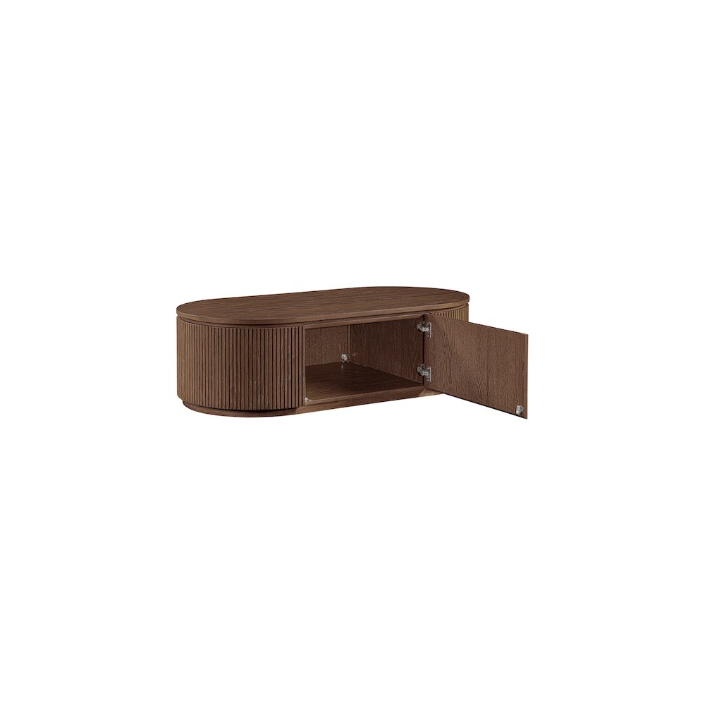 Moana Brown Rubberwood Coffee Table