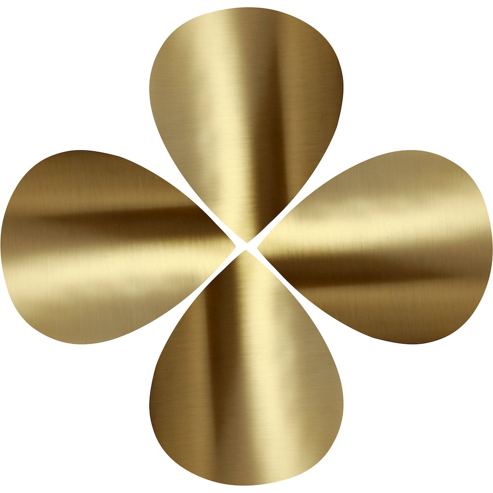 Petal Gold Coffee Table