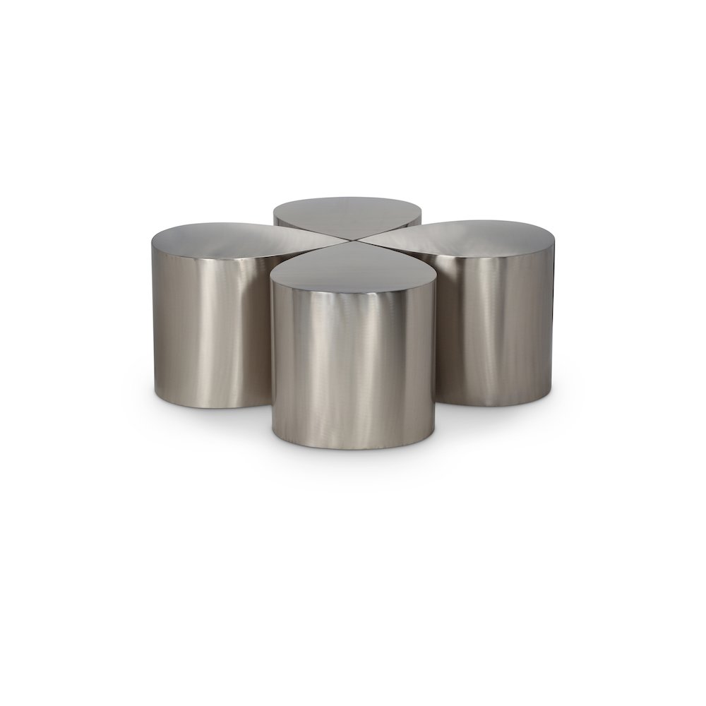Petal Silver Coffee Table