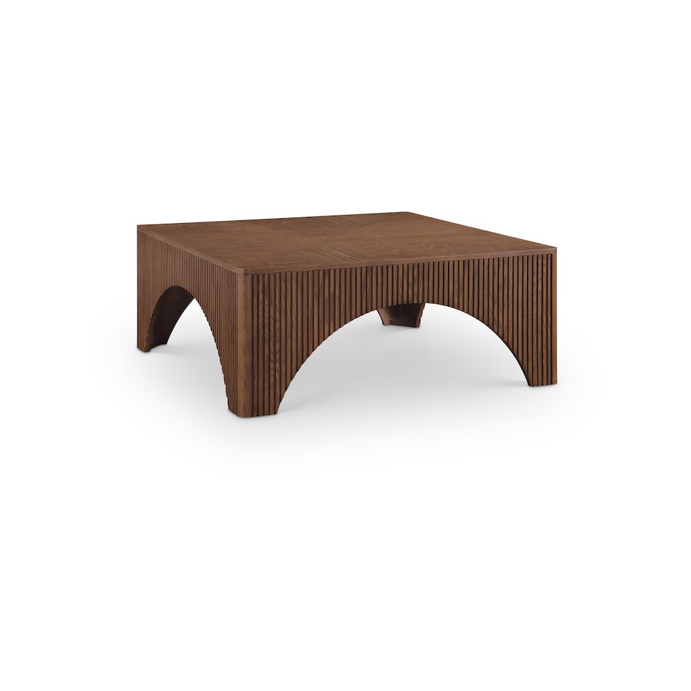 Eloise Brown Oak Veneer Coffee Table