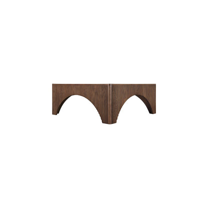 Eloise Brown Oak Veneer Coffee Table