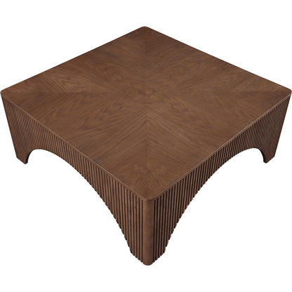Eloise Brown Oak Veneer Coffee Table