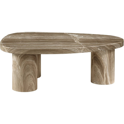 Teramo Beige Concrete Indoor/Outdoor Coffee Table