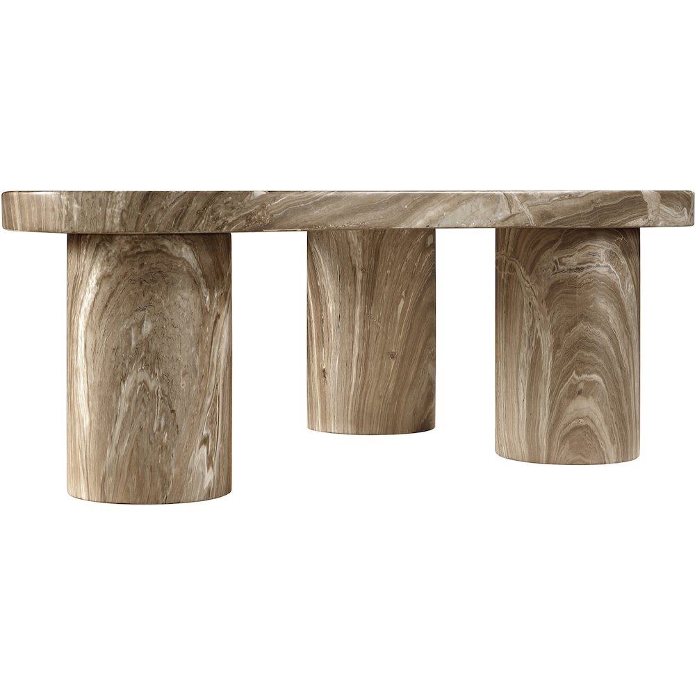 Teramo Beige Concrete Indoor/Outdoor Coffee Table