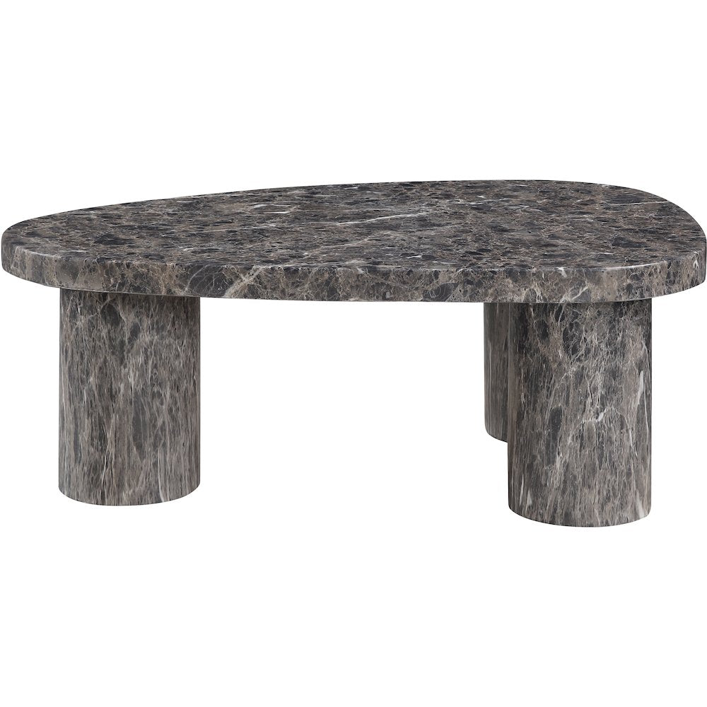Teramo Brown Concrete Indoor/Outdoor Coffee Table