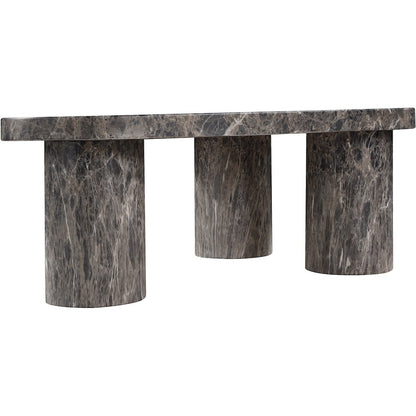 Teramo Brown Concrete Indoor/Outdoor Coffee Table