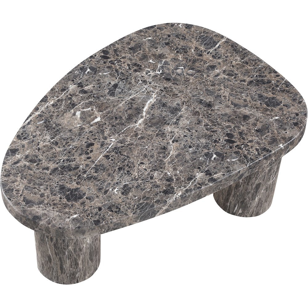 Teramo Brown Concrete Indoor/Outdoor Coffee Table