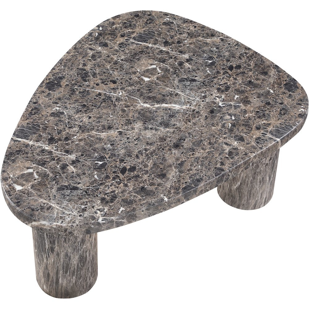 Teramo Brown Concrete Indoor/Outdoor Coffee Table