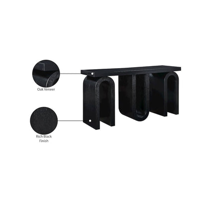 Westbourne Black Console Table