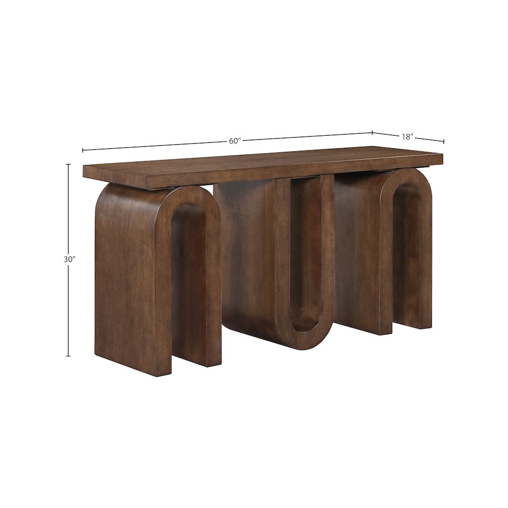 Westbourne Brown Console Table