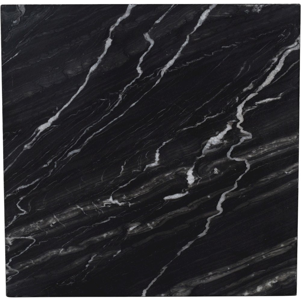 Palermo Black Marble End Table