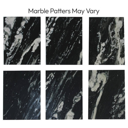 Palermo Black Marble End Table