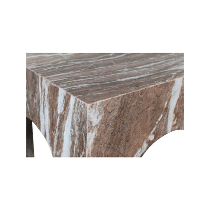 Palermo Brown Marble End Table