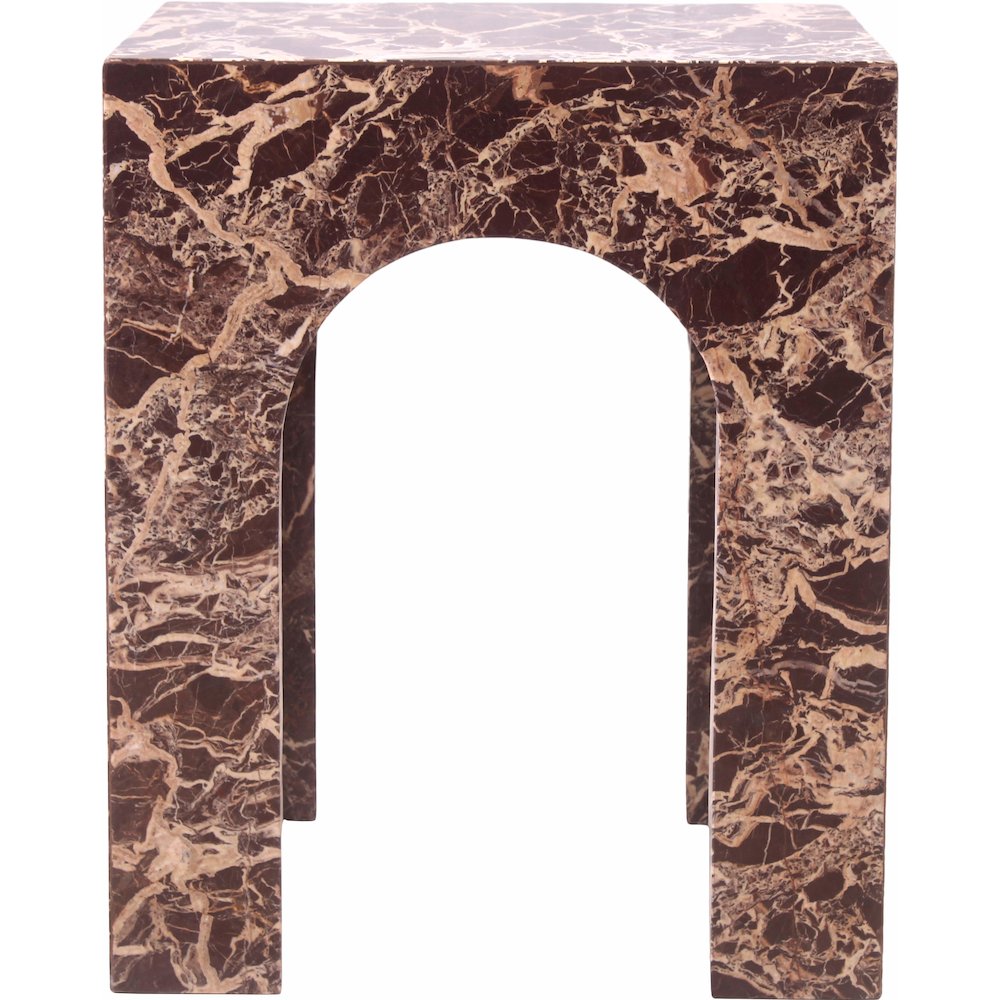 Palermo Cherry Marble End Table