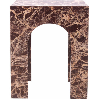 Palermo Cherry Marble End Table