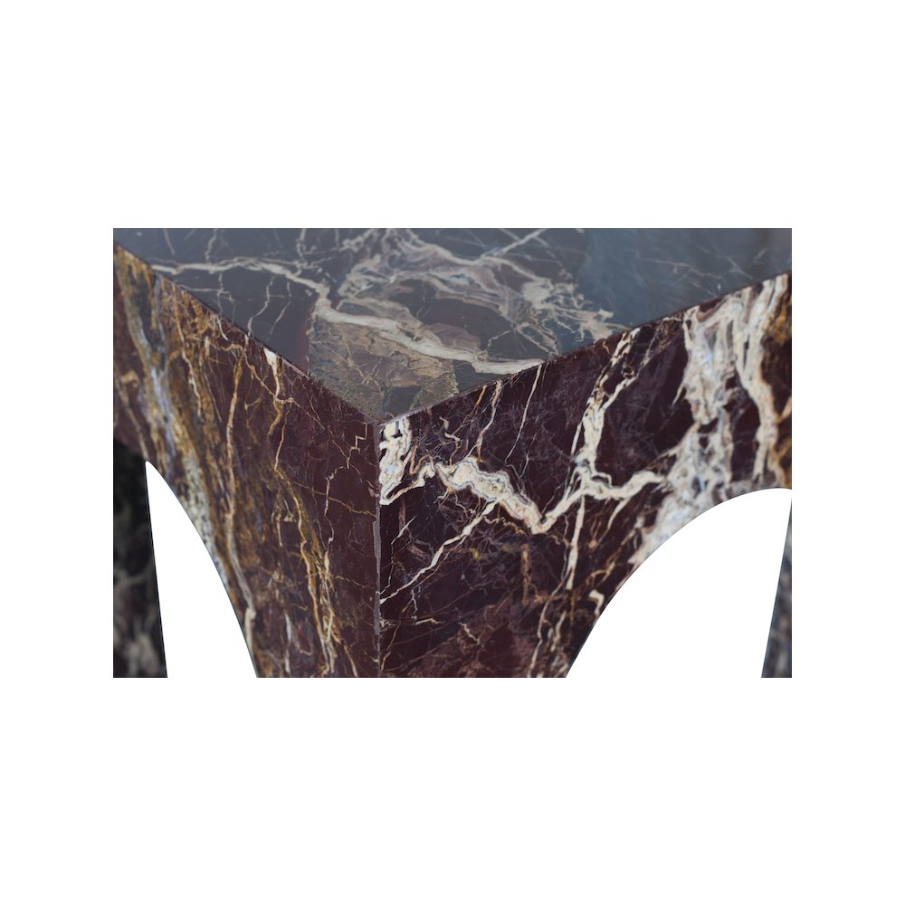 Palermo Cherry Marble End Table