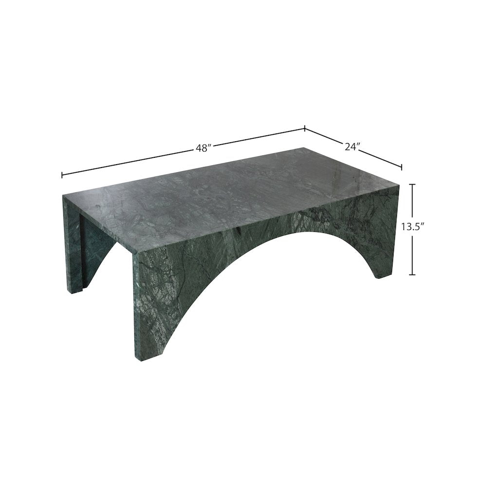 Palermo Green Marble Coffee Table