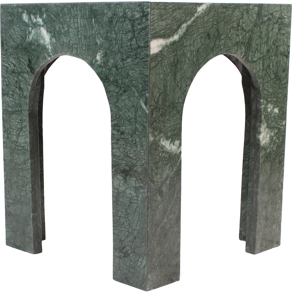 Palermo Green Marble End Table
