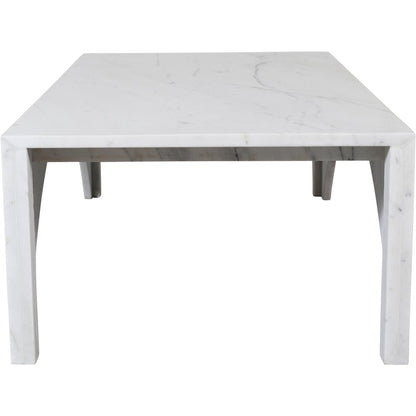 Palermo White Marble Coffee Table