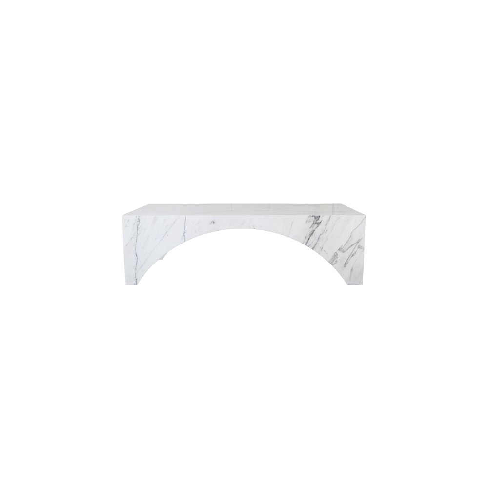 Palermo White Marble Coffee Table